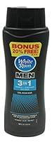 Algopix Similar Product 18 - White Rain For Men 3 in 1 Shampoo 