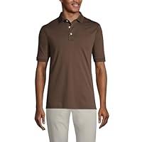 Algopix Similar Product 8 - Lands End Mens Short Sleeve Supima