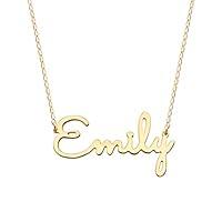 Algopix Similar Product 17 - Name Personalized Pendant Signs Silver