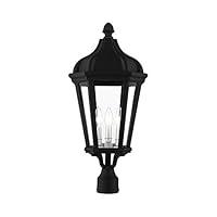 Algopix Similar Product 15 - Livex Lighting 3 Light TBK Outdoor Post