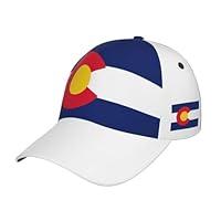 Algopix Similar Product 20 - Colorado Flag Baseball Cap for Men