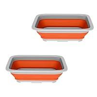 Algopix Similar Product 8 - Set of 2 Multipurpose Wash Bins 