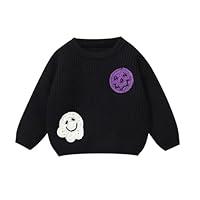 Algopix Similar Product 8 - HAPRIZERA Toddler Sweater Halloween