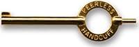 Algopix Similar Product 15 - ZAK TOOL GOLD PLATED HANDCUFF KEY