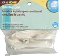 Algopix Similar Product 1 - Dritz Sewing Nylon Upholstery Zipper 45