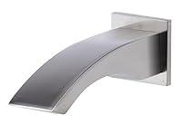 Algopix Similar Product 17 - ALFI brand AB3301 Curved Wallmount Tub