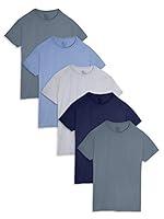 Algopix Similar Product 6 - Fruit of the Loom mens Stay Tucked Crew