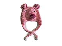 Algopix Similar Product 3 - Super Sassy Pink Pig Crochet Knitted