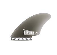 Algopix Similar Product 13 - Future Fins AMK Glass Twin Keel Smoke