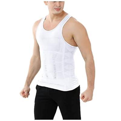 Best Deal for Men Slimming Body Shaper Male Compression Shirt