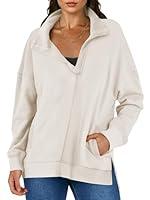 Algopix Similar Product 18 - ANRABESS Women Long Sleeve Oversized