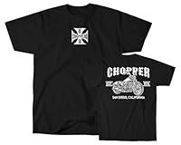 Algopix Similar Product 12 - Chopper Motorcycle TShirt Est 1976