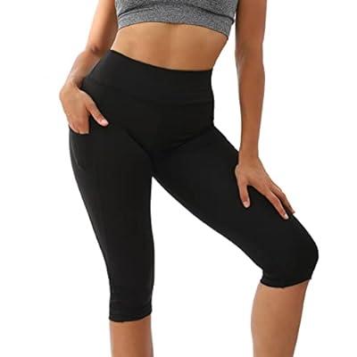 Flare Leggings for Women Tummy Control Butt Lifting Wide Legs Workout  Joggers Sweatpants Seamless High Waisted Bootcuts Yoga Pants