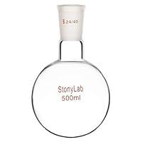Algopix Similar Product 12 - StonyLab Glass 500ml Heavy Wall Single