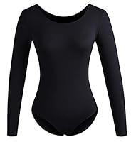 Algopix Similar Product 4 - DANSHOW Women Long Sleeve Dance