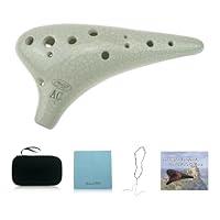 Algopix Similar Product 17 - OcarinaWind 12 Hole White Ocarina