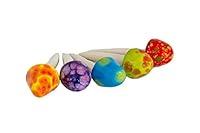 Algopix Similar Product 11 - Mushroom Ceramic Fairy Garden Stakes 