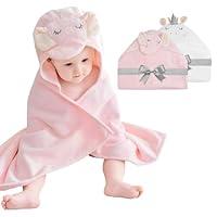 Algopix Similar Product 12 - Softan 2 Pack Baby Hooded Towels