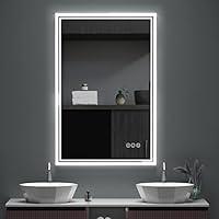 Algopix Similar Product 19 - ANTEN 36 x 24 LED Bathroom Mirror