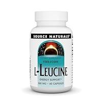 Algopix Similar Product 8 - Source Naturals LLeucine A Free Form