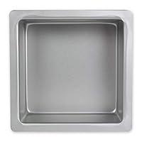 Algopix Similar Product 4 - PME Square Cake Pan, 4-Inch, Silver
