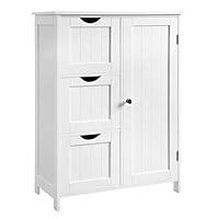 Algopix Similar Product 2 - VASAGLE Bathroom Floor Storage Cabinet