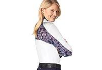 Algopix Similar Product 18 - Romfh Lace Dressage Long Sleeve Ladies