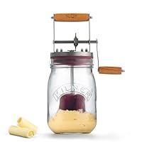 Algopix Similar Product 12 - Kilner Vintage Glass Butter Churn