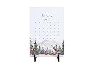 Algopix Similar Product 9 - 2025 Mini Office Desk Calendar 