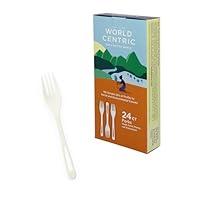 Algopix Similar Product 4 - World Centric Compostable TPLA Fork