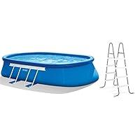 Algopix Similar Product 6 - Intex Oval Frame Pool Set