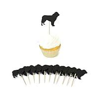 Algopix Similar Product 20 - Newfoundland Cupcake Topper Set of 12