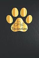 Algopix Similar Product 15 - Pet Vaccination Log Book Pet Medical