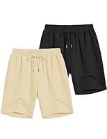 Algopix Similar Product 11 - COOFANDY Mens 2 Packs Casual Beach