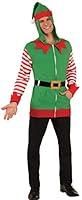 Algopix Similar Product 10 - Forum Novelties Holiday Elf Hoodie As
