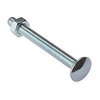 Algopix Similar Product 20 - ForgeFix Carriage Bolt  Nut ZP  M8 x