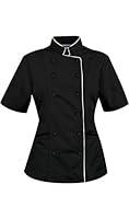Algopix Similar Product 12 - Short Sleeves Womens Ladies Chefs