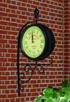 Algopix Similar Product 3 - Dual Faced Victorian Garden Clock