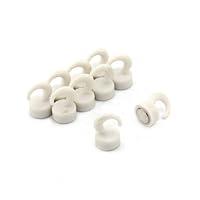 Algopix Similar Product 20 - White Plastic Mini Magnetic Hooks  1kg