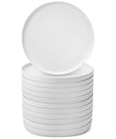 Algopix Similar Product 19 - BTaT White Dessert Plates 12 Set