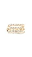 Algopix Similar Product 18 - SHASHI Womens Hinge Ear Cuff Yellow
