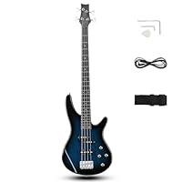 Algopix Similar Product 9 - Ktaxon 4 String Electric Bass Guitar