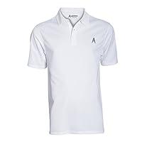 Algopix Similar Product 11 - Royal  Awesome Mens Golf Polo White
