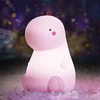 Algopix Similar Product 11 - Cute Dinosaur Lamp Toddler Night Light