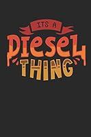 Algopix Similar Product 8 - Its A Diesel Thing Notizbuch 
