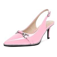 Algopix Similar Product 3 - YODEKS Slingback Pumps for Women