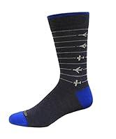 Algopix Similar Product 20 - Rockport Mens Airplane Crew Socks 1