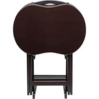 Algopix Similar Product 20 - Winsome 23inch TV Table Set Brown