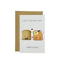 Algopix Similar Product 10 - Funny Wedding Pun Card Cute Congrats