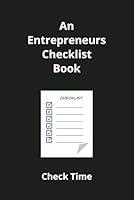 Algopix Similar Product 16 - An Entrepreneurs Checklist Book blank